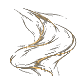 A flowing length of silk